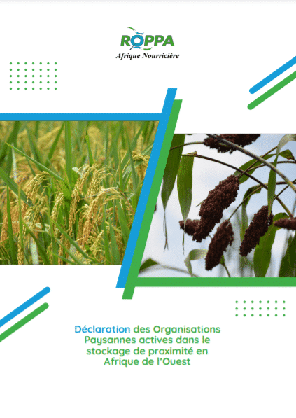 Déclaration des Organisations Paysannes actives dans le stockage de proximité en Afrique de l’Ouest