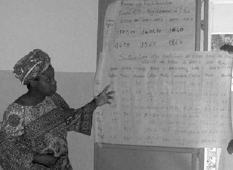 Une conseillère CEF in Miniffi (Bénin). (© A. Legile) Une conseillère CEF in Miniffi (Bénin). (© A. Legile)